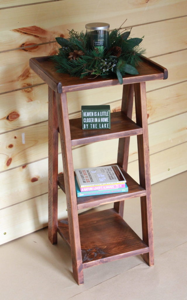 Ladder Telephone Table